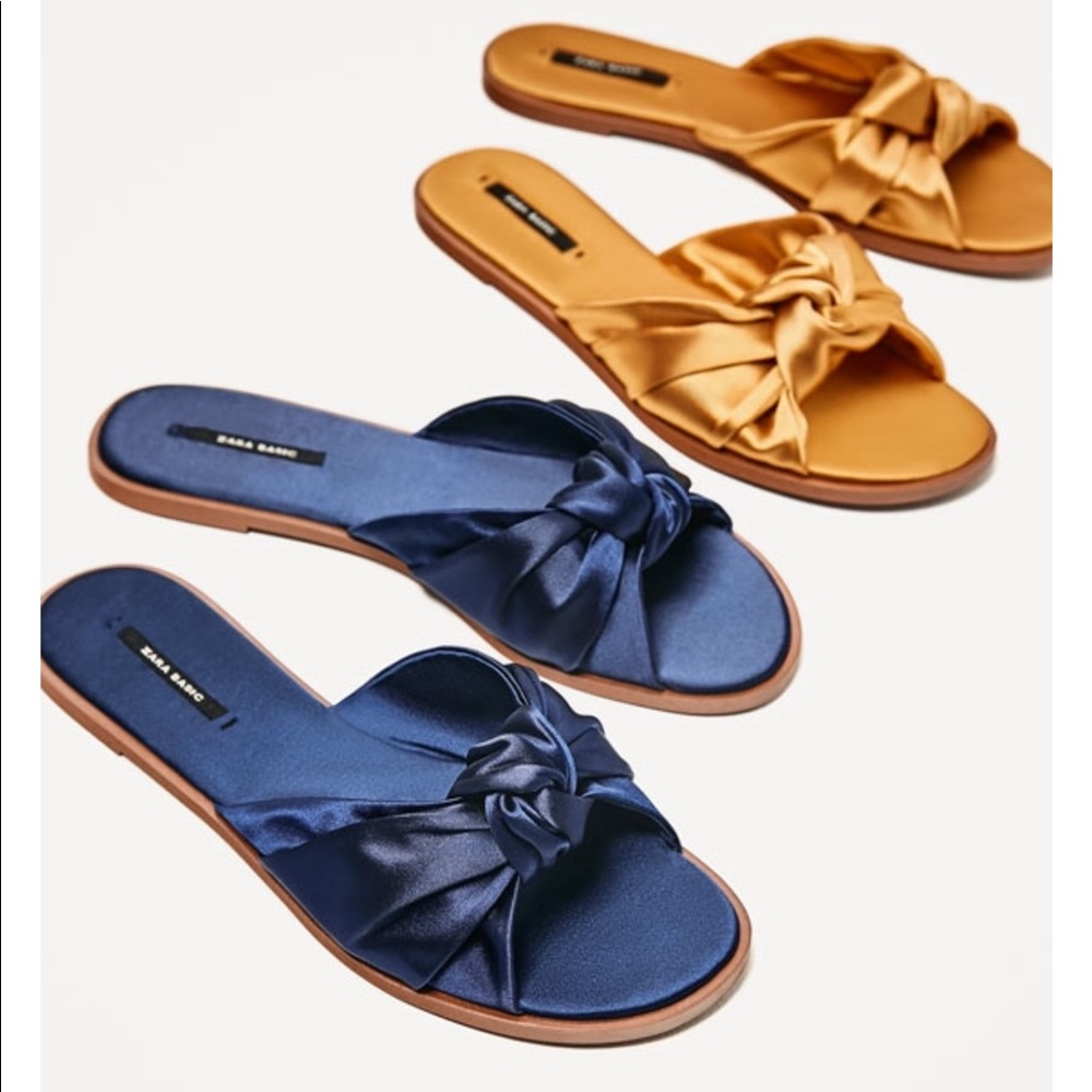 BNWT | ZARA WOMEN COLLECTION | SATIN FLATS 35 5